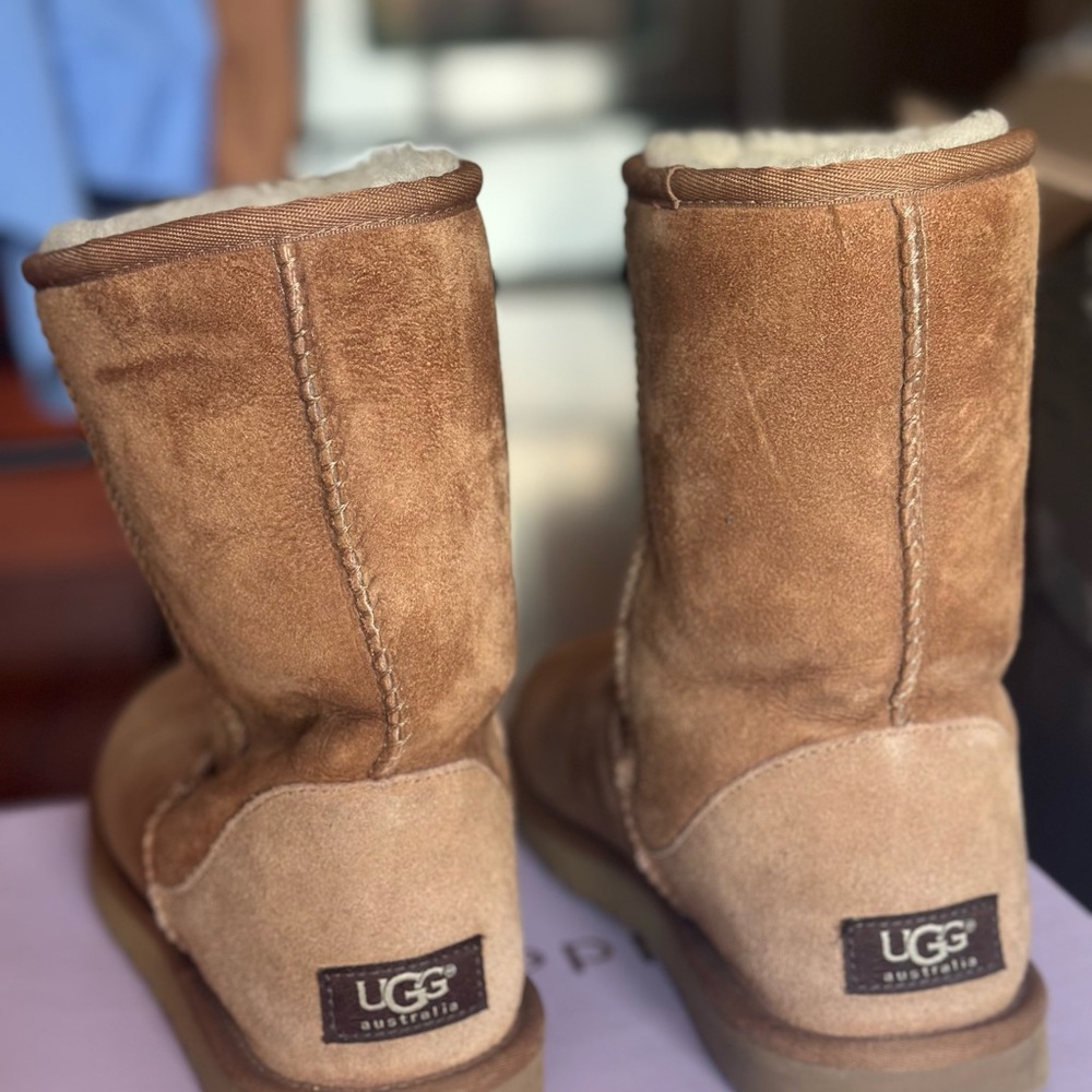 UGG Women's Tan Suede Boots